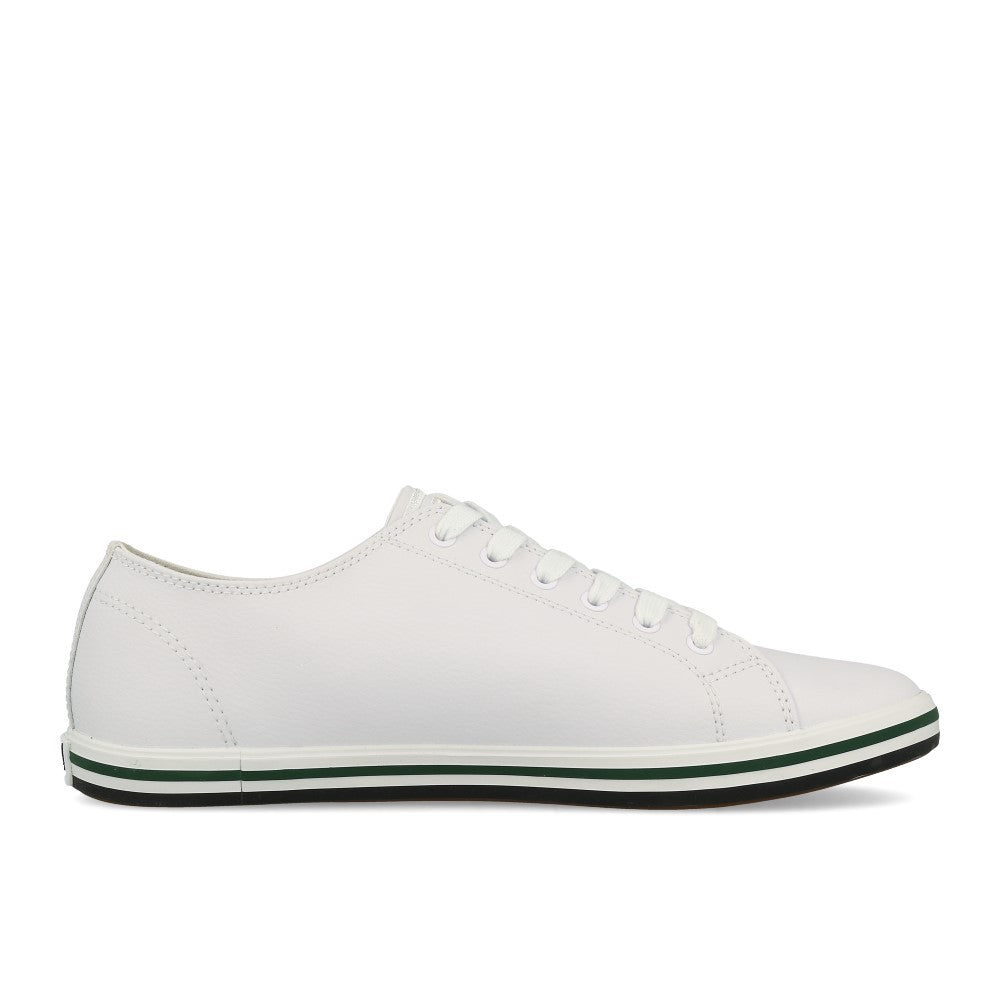 Fred Perry Kingston Leather White