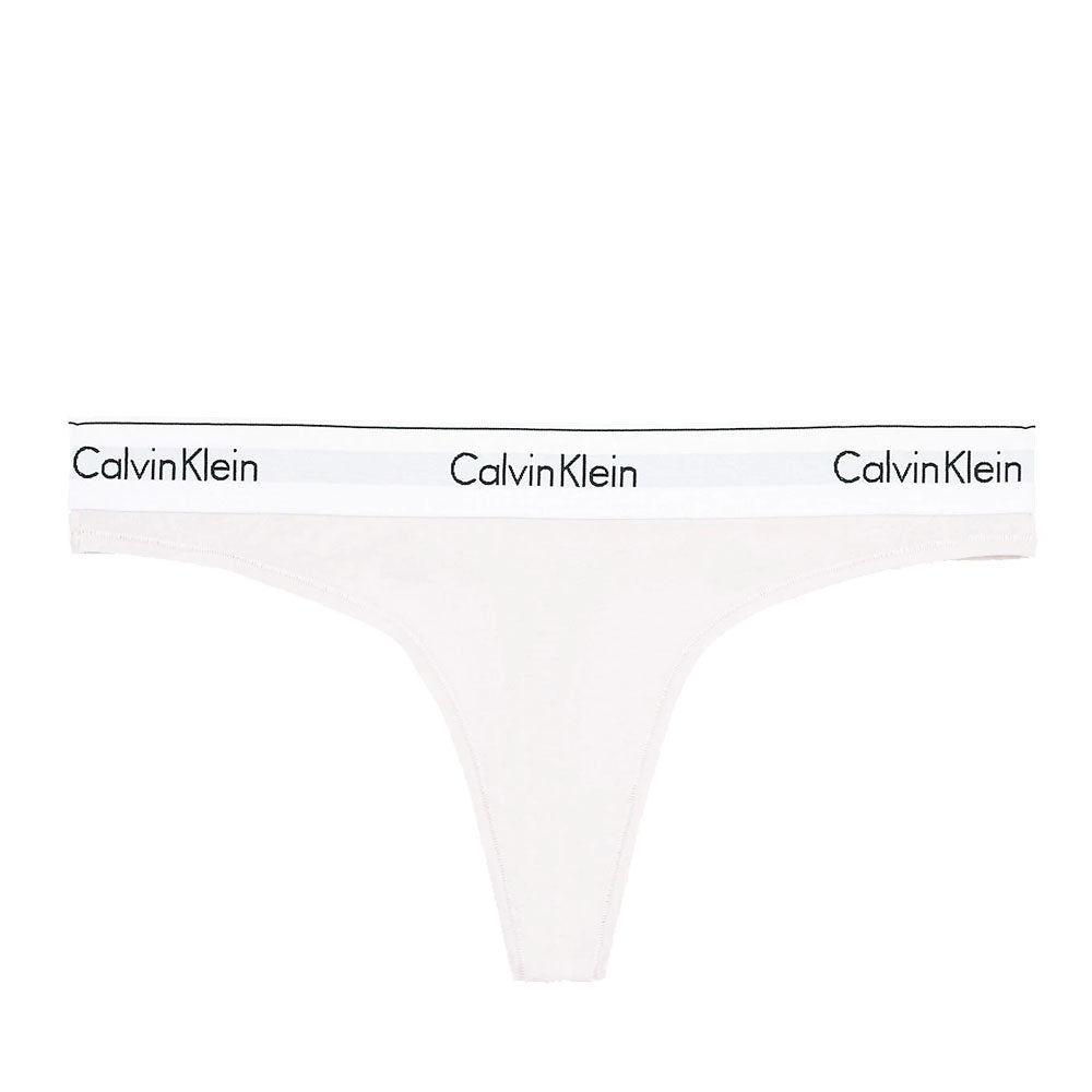 Calvin Klein Thong Modern Cotton String White