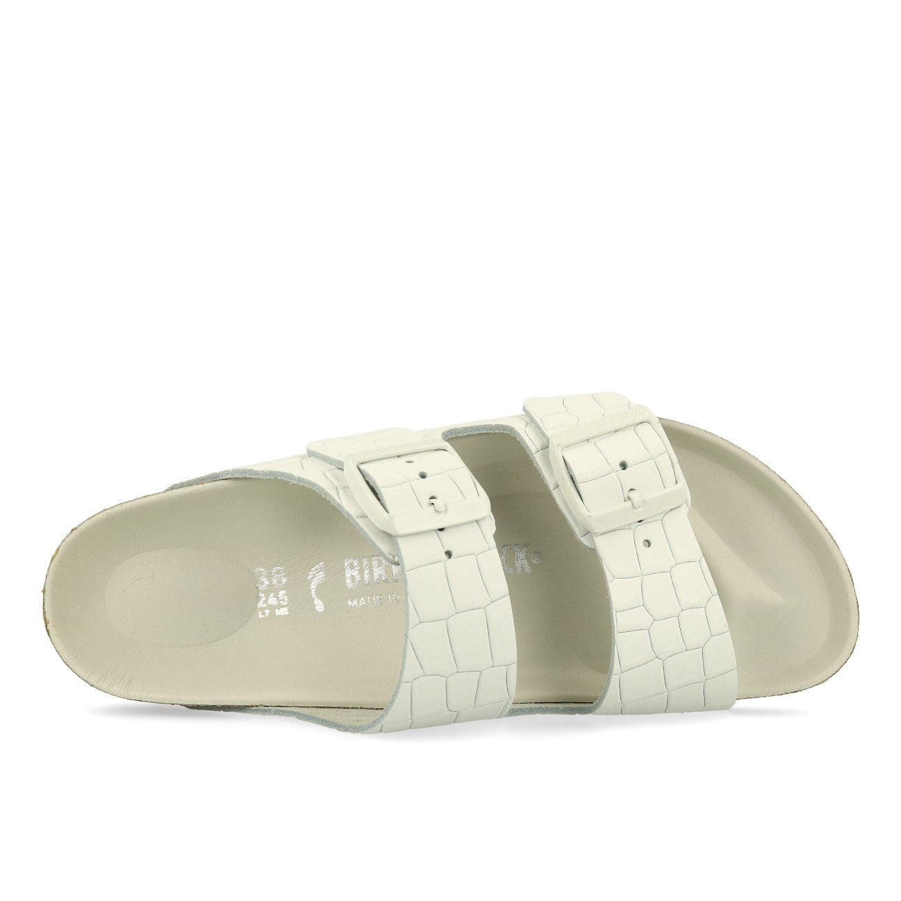 Birkenstock Arizona LE Damen Mono Croc HEX White