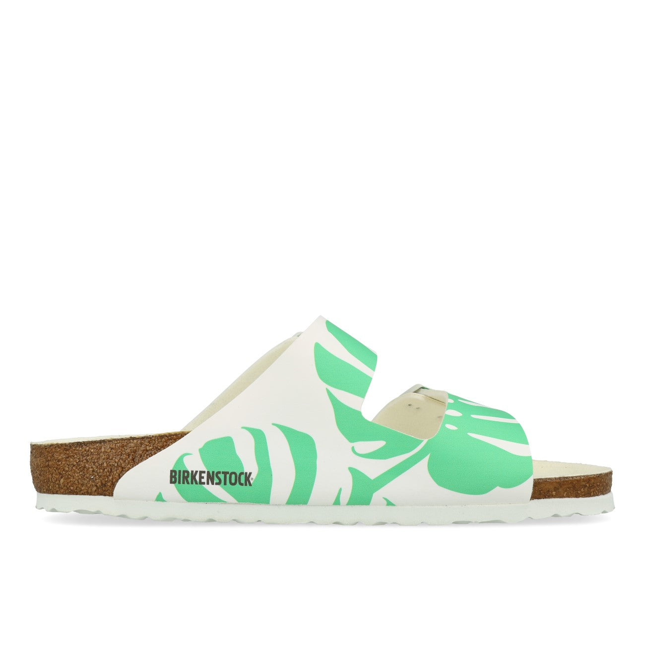 Birkenstock Arizona BFDD Monstera White Bold Jade