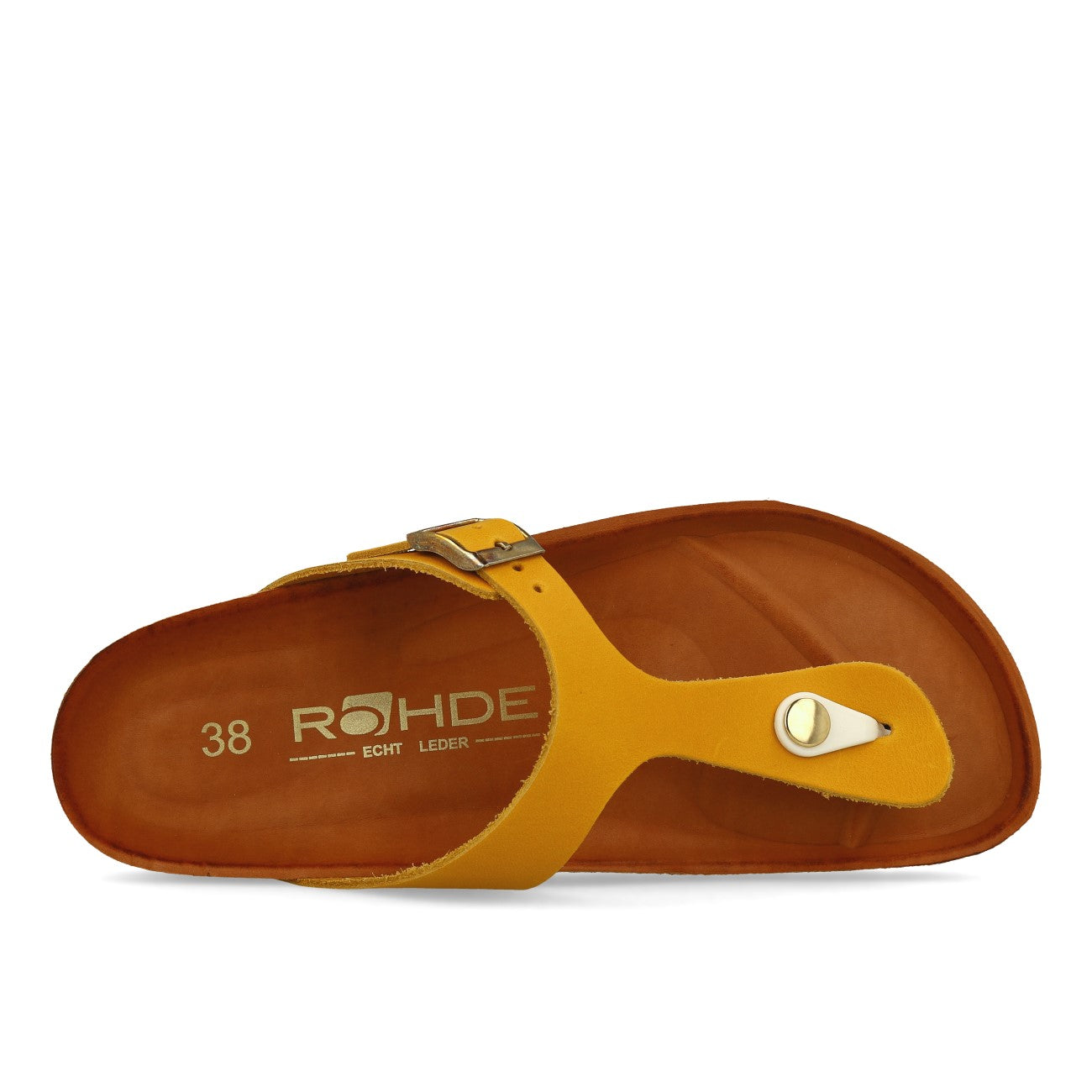 Rohde 5642 Alba Leather Sandalen Damen Yellow