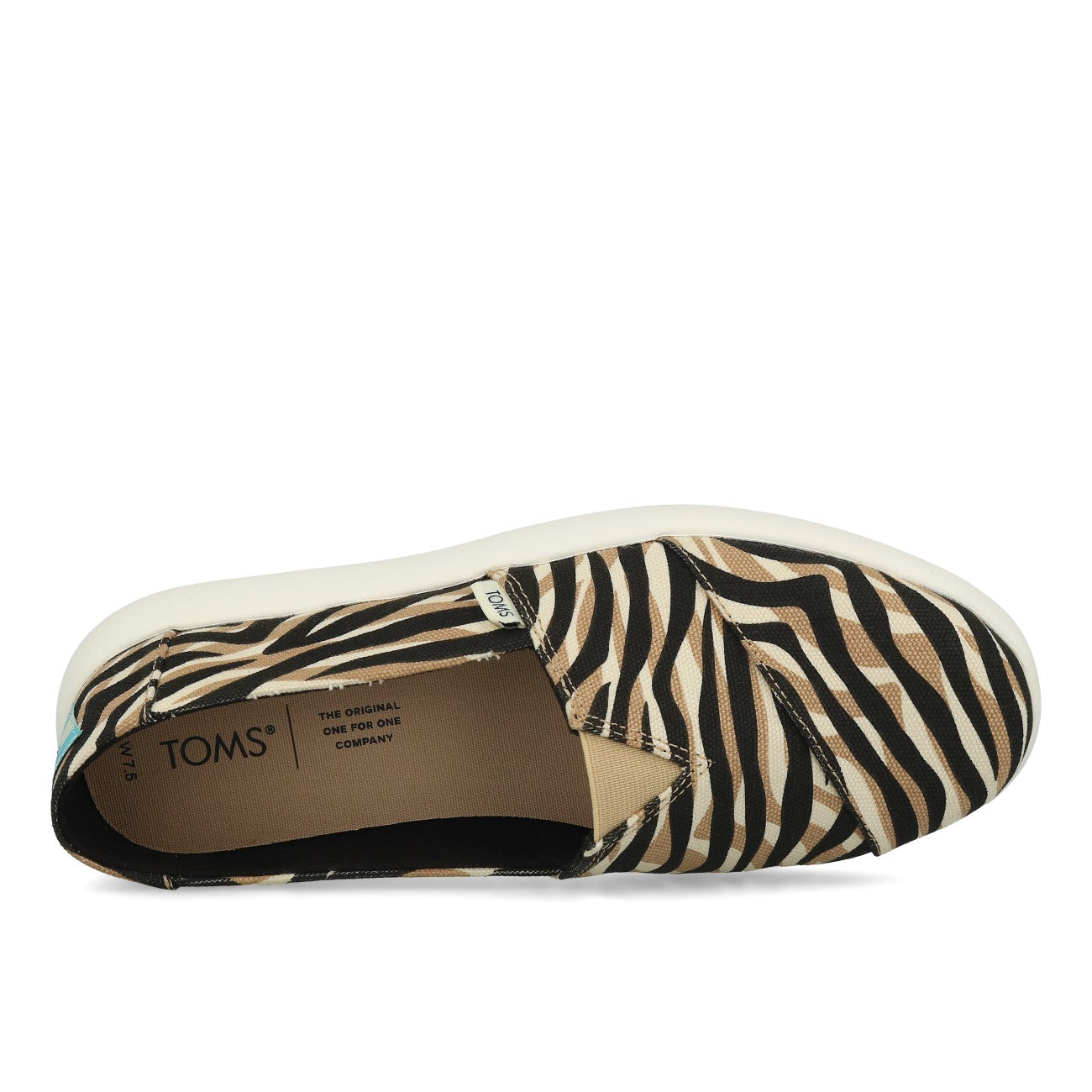 Toms Womens Alpargata Mallow Damen Natural XL Liger Print