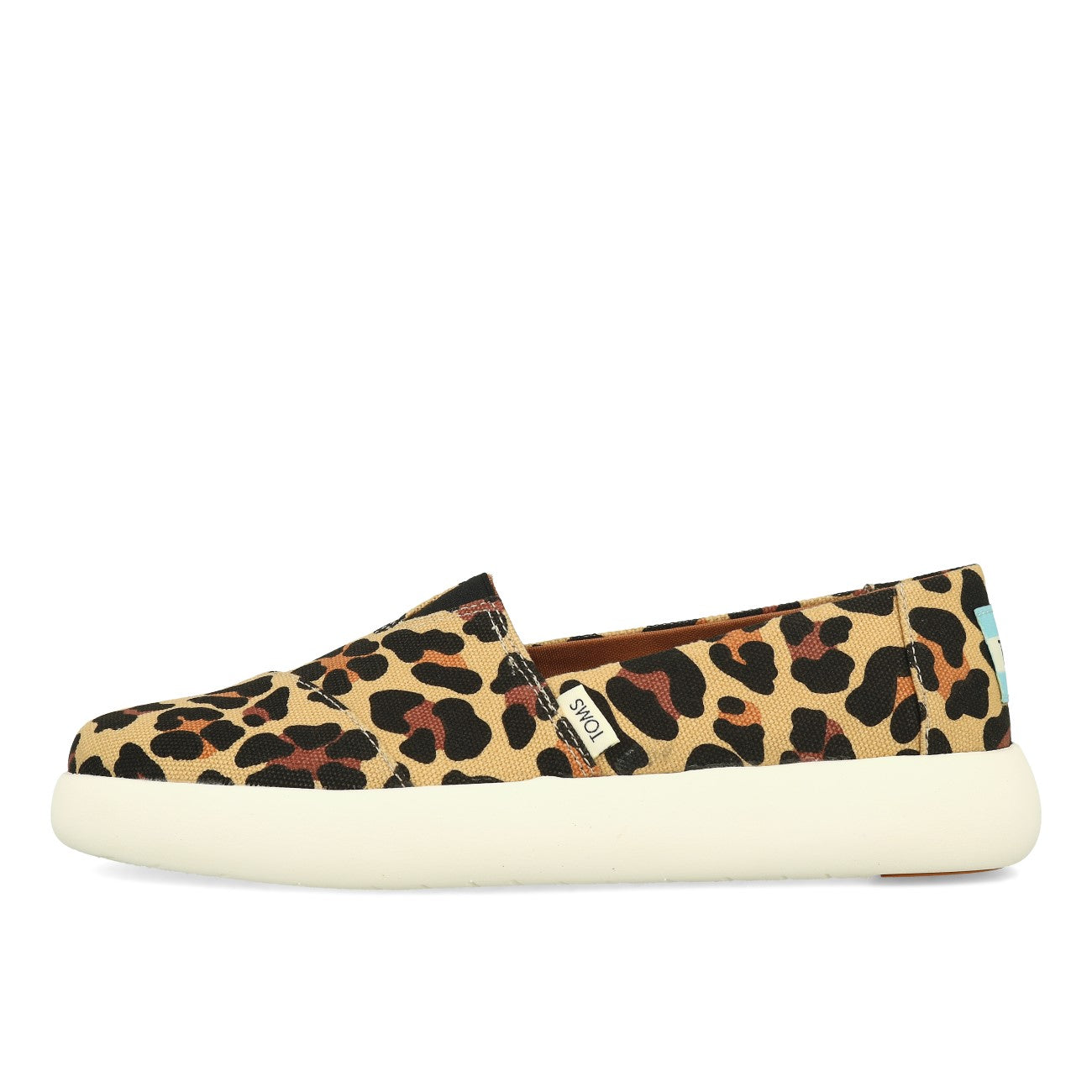 Toms Womens Alpargata Mallow Damen Beige XL Classic Leopard Print