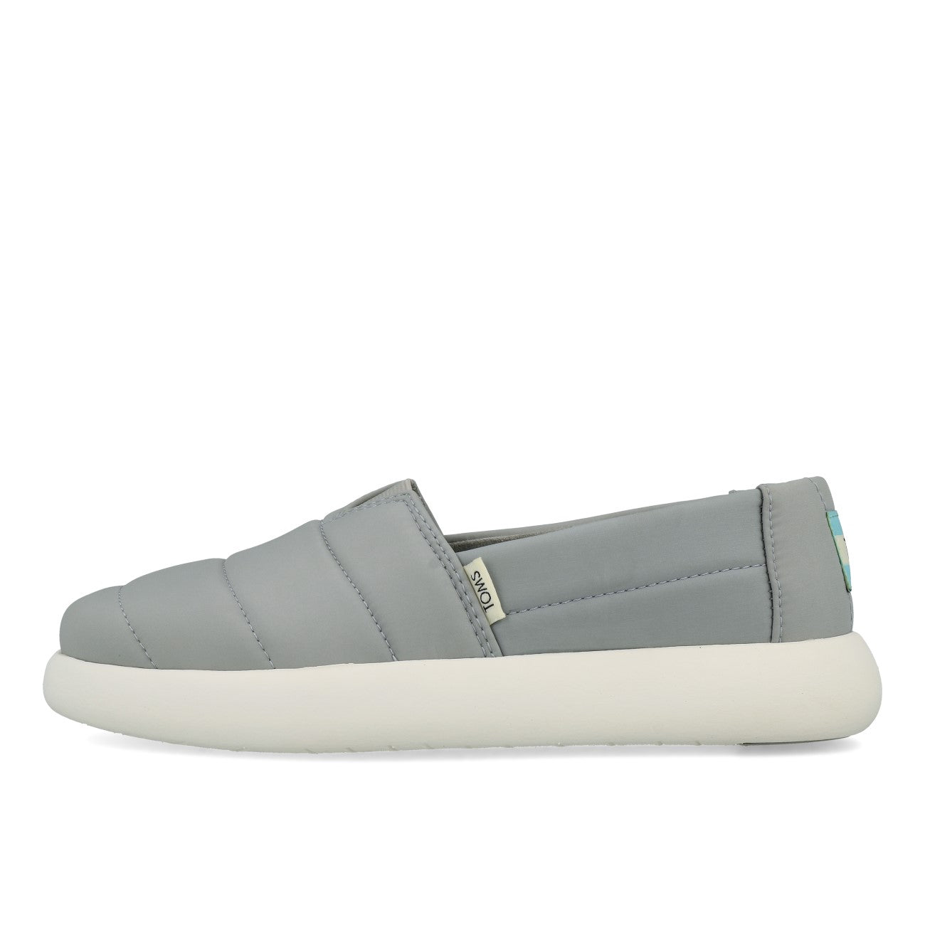 Toms Womens Alpargata Mallow Damen Mid Grey Matte Woven