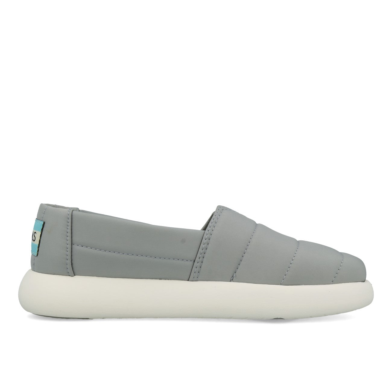 Toms Womens Alpargata Mallow Damen Mid Grey Matte Woven