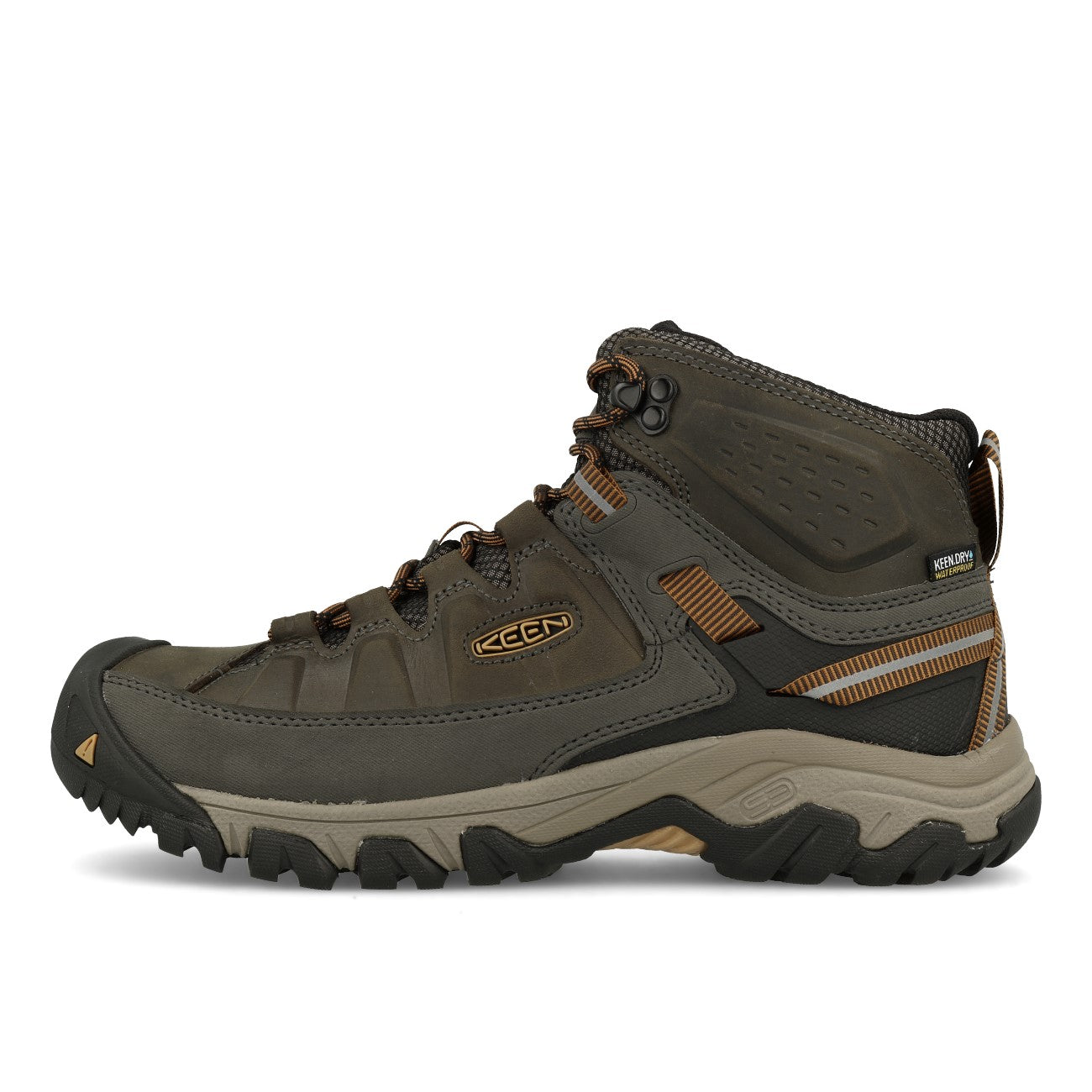 Keen Targhee III Mid WP Herren Black Olive Golden Brown