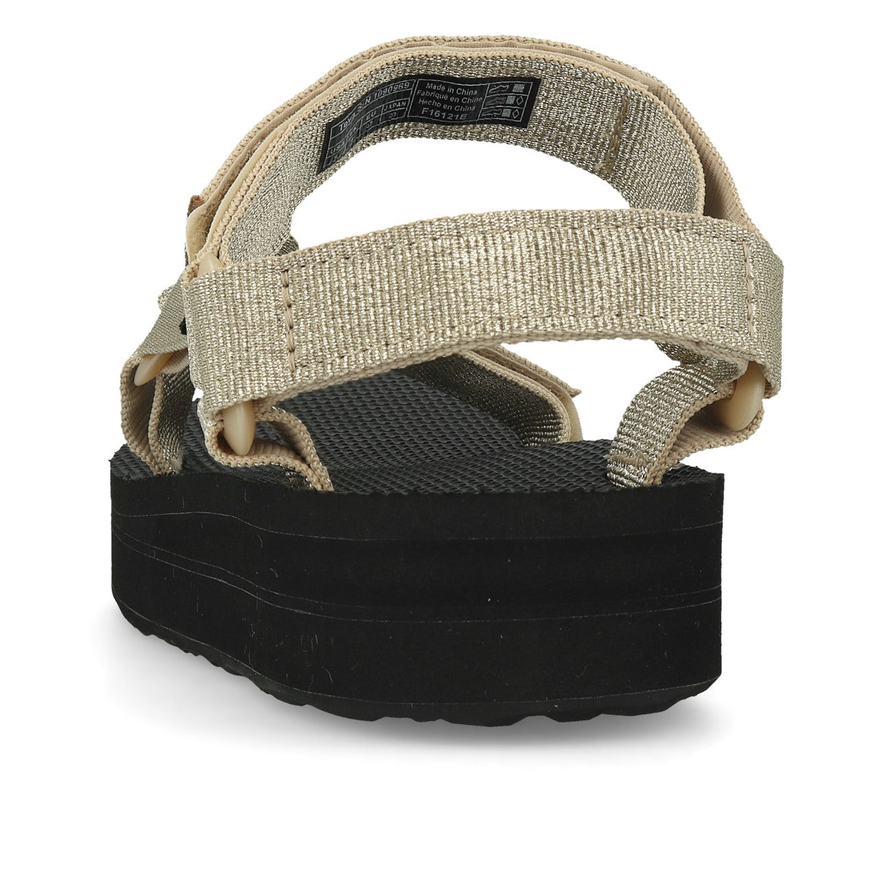 Teva Midform Universal Sandal Damen Metallic Champagne â Schuhdealer