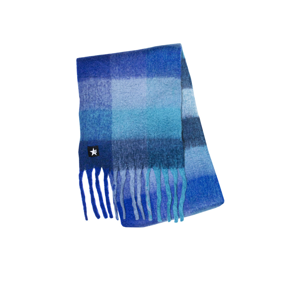 Esperando Lidja Scarf Navy Plaid