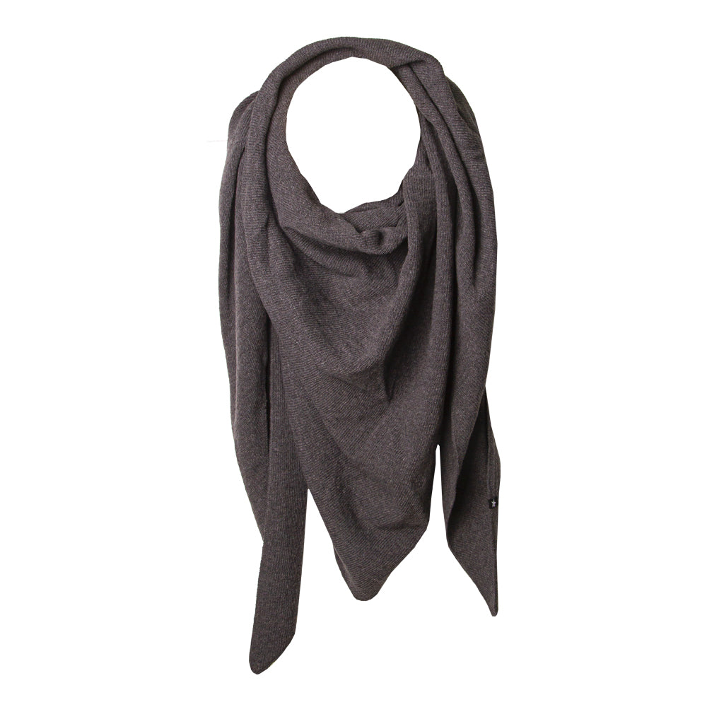 Esperando Zoe Triangle Scarf Dark Grey