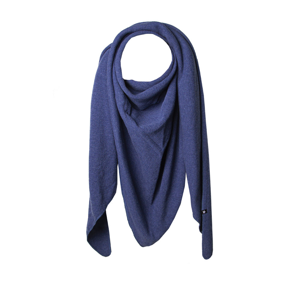 Esperando Zoe Triangle Scarf Blue