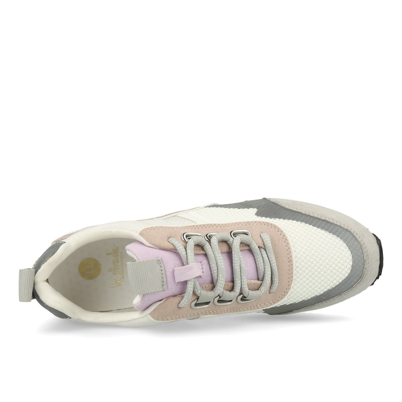 La Strada 2003156 Damen Sneaker Light Grey Pink Multi