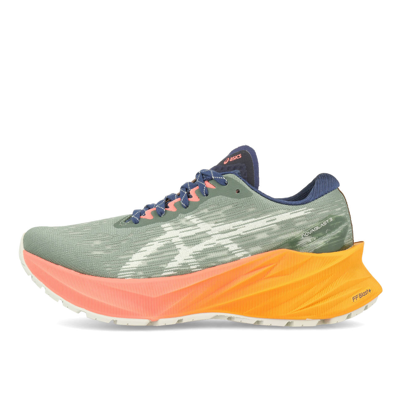 Asics Novablast 3 TR Damen Nature Bathing Papaya