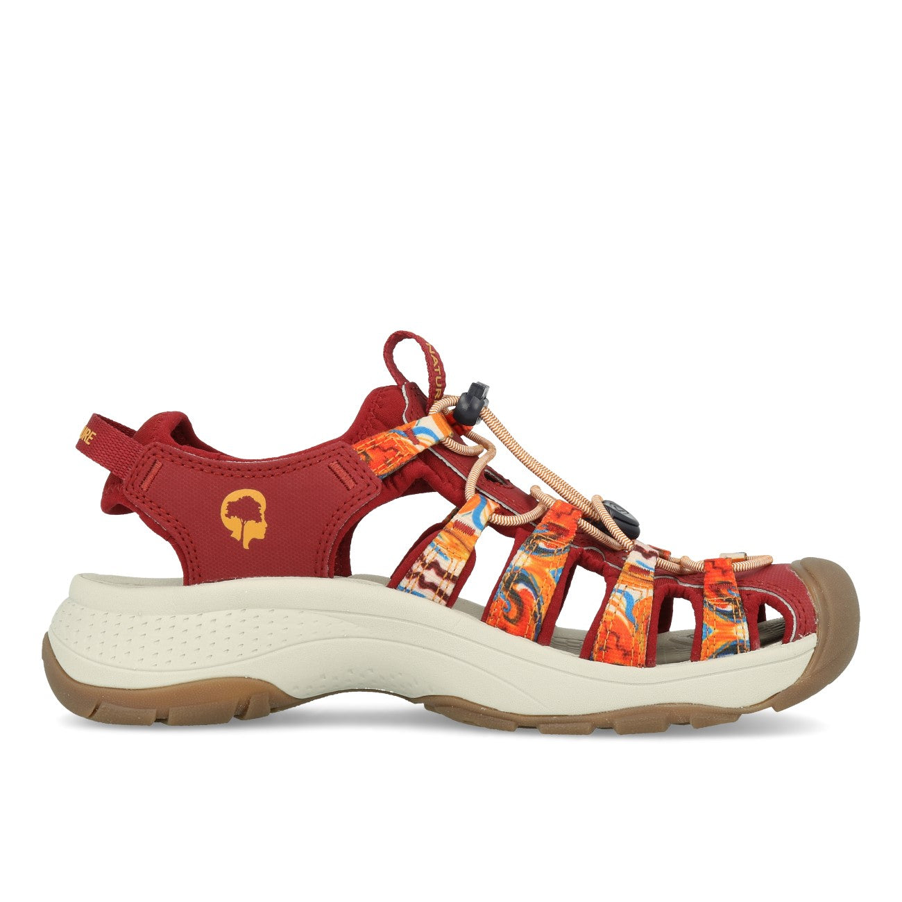 Keen Astoria West Sandal Damen Orange Wave Red