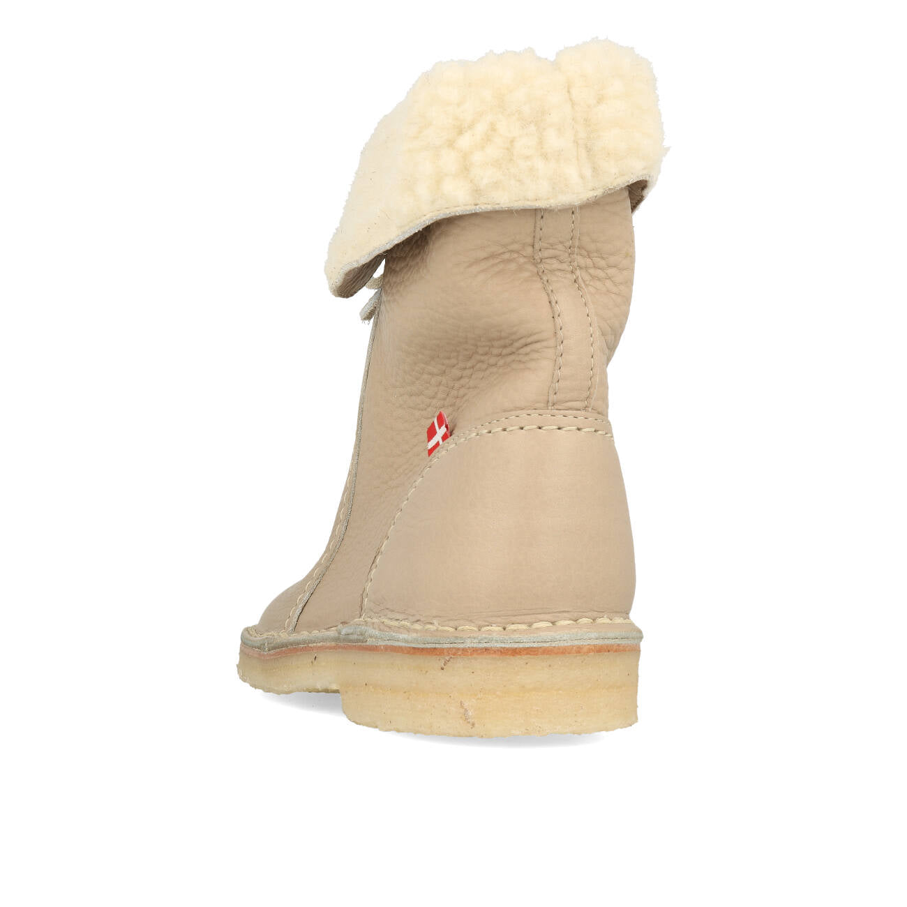Duckfeet Arhus Ox Leather Boots Damen Cream