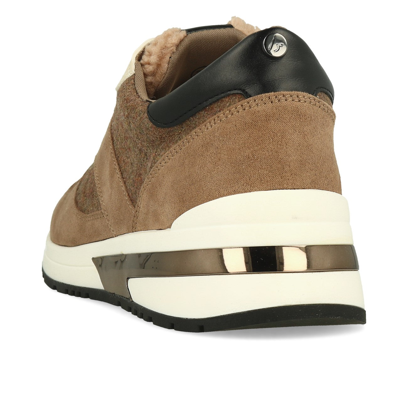 La Strada 2002973 Damen Sneaker Taupe  Wool Micro