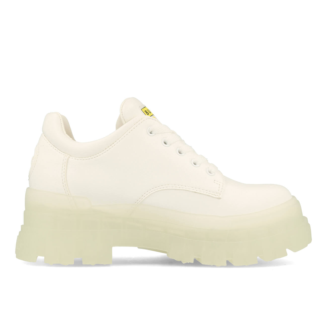 Buffalo Aspha CLS Shoe Flat Damen Imi Nappa White