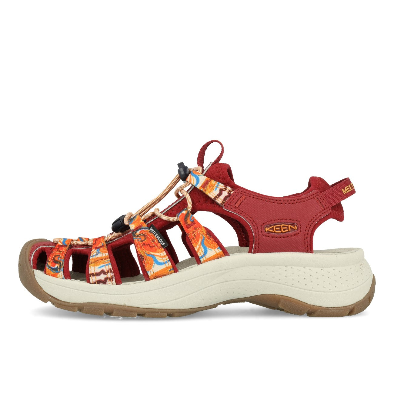 Keen Astoria West Sandal Damen Orange Wave Red