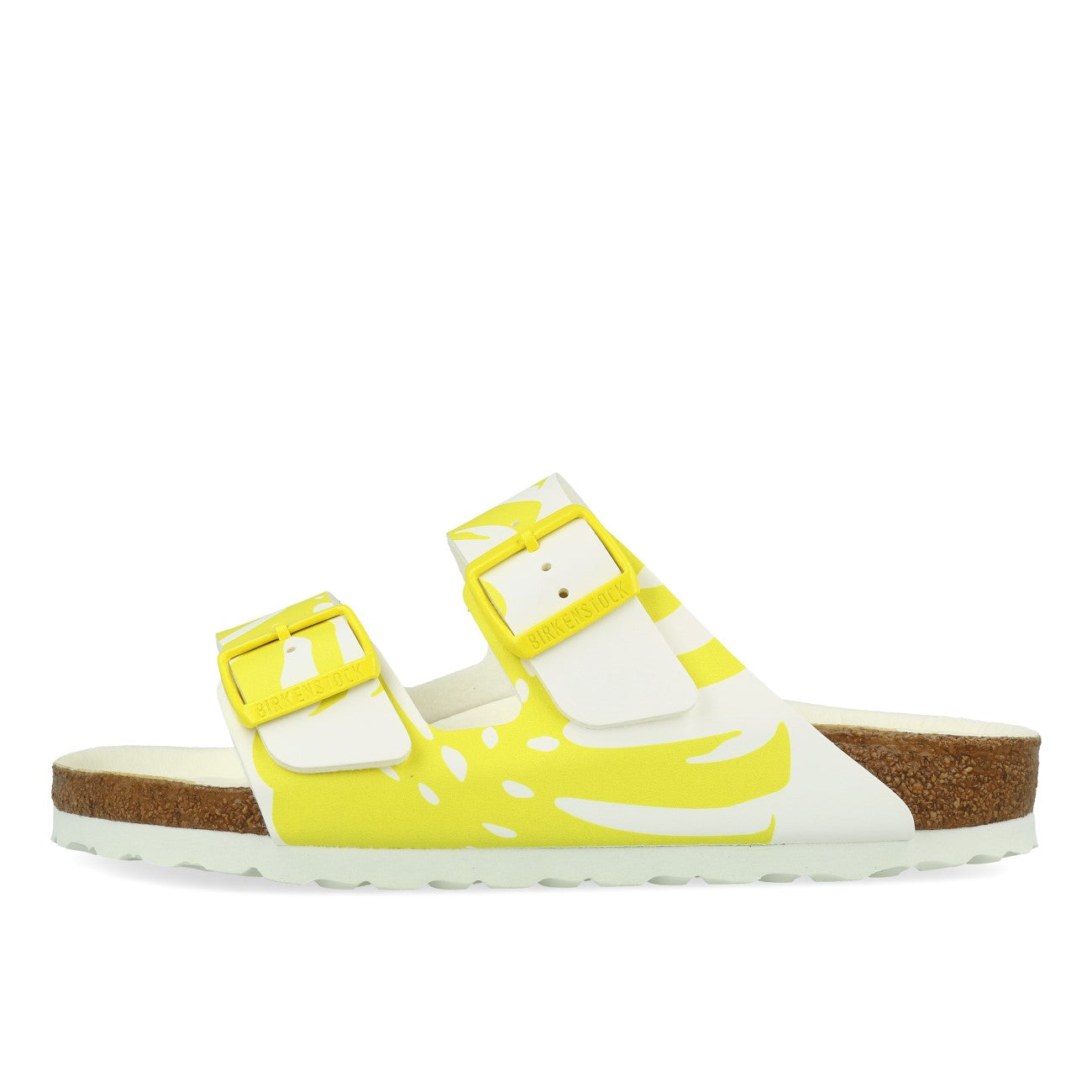 Birkenstock Arizona BFDD Monstera White Lime Sour