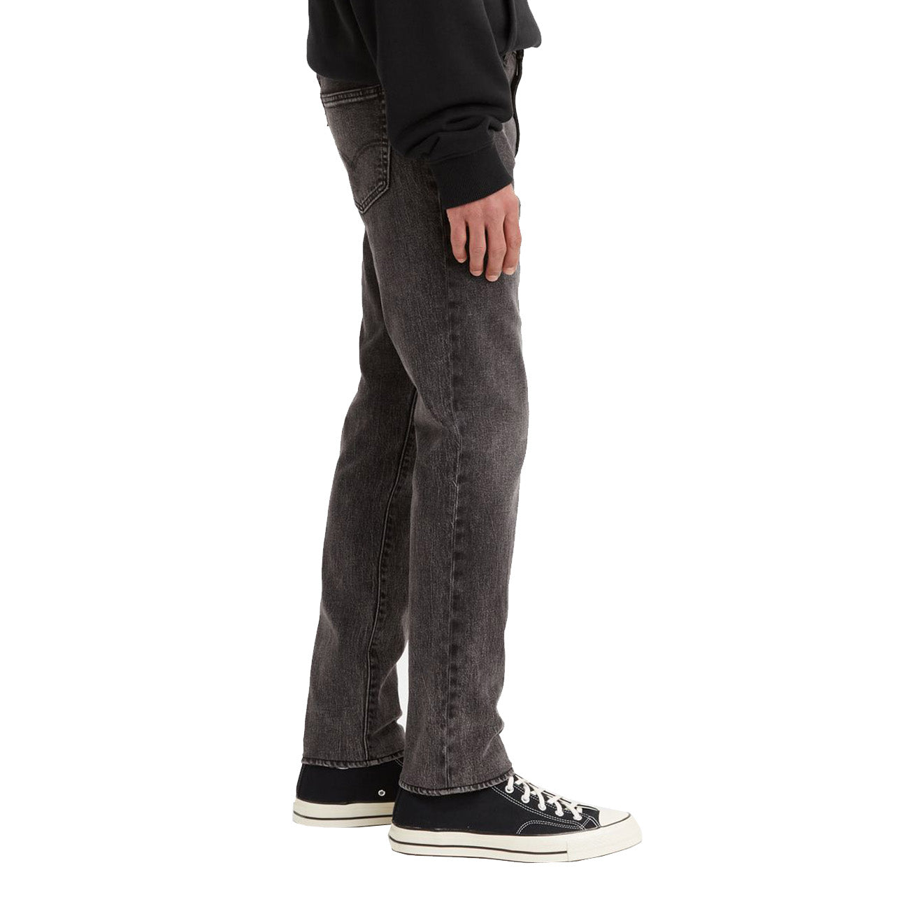 Levi s 511 Slim Pant Herren Dark Black Worn In