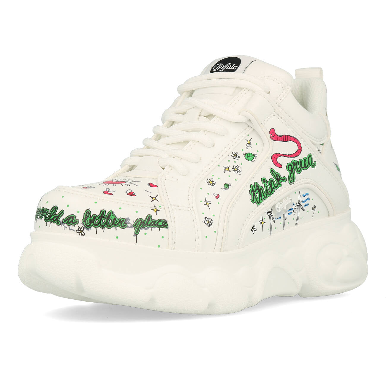 Women's Trainers Buffalo Blader Matcha - Vegan Nappa/Nubuck/Mesh | Sneak'In Women's Trainers Buffalo Blader Matcha - Vegan Nappa/Nubuck/Mesh | Sneak'In