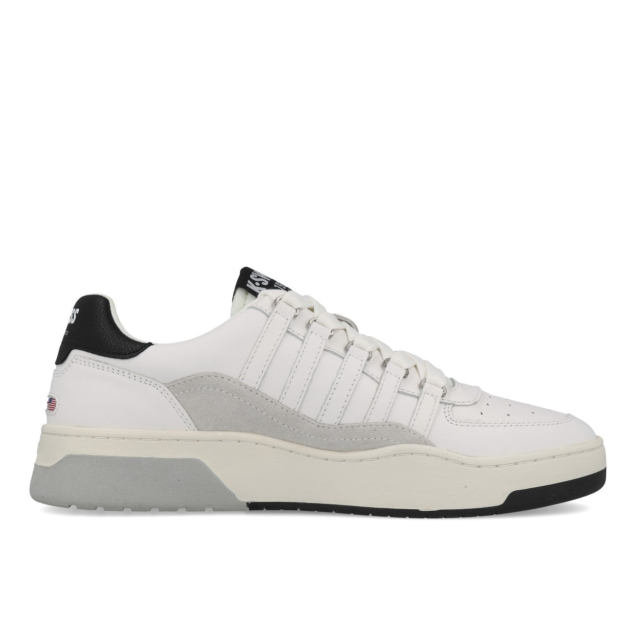 K-Swiss Cannoncourt C Lth Herren White Black