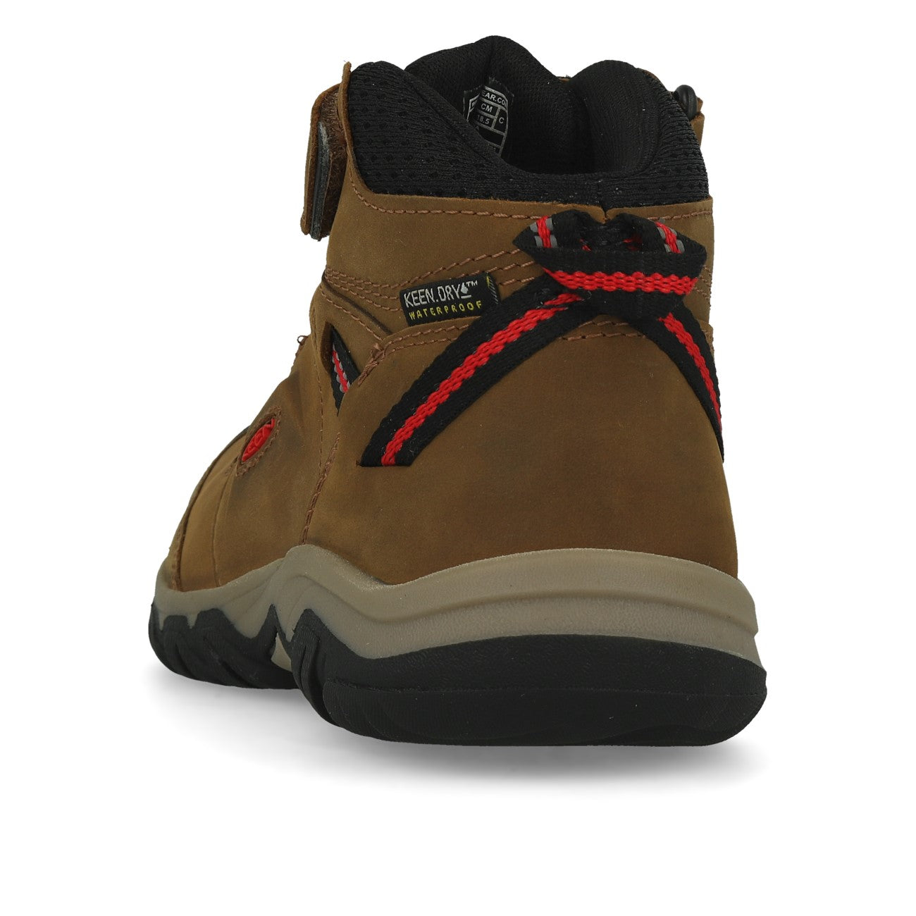 Keen Ridge Flex Mid WP Kinderschuh Bison Red Carpet