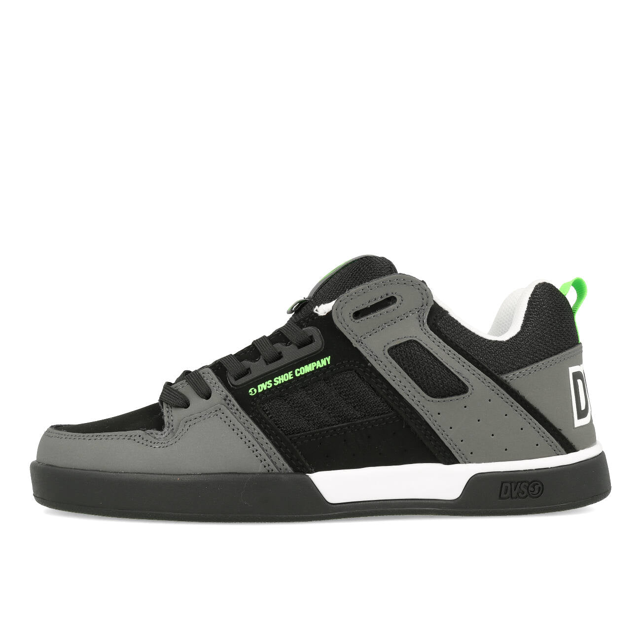 DVS Comanche 2.0+ Herren Black Charcoal Lime Nubuck