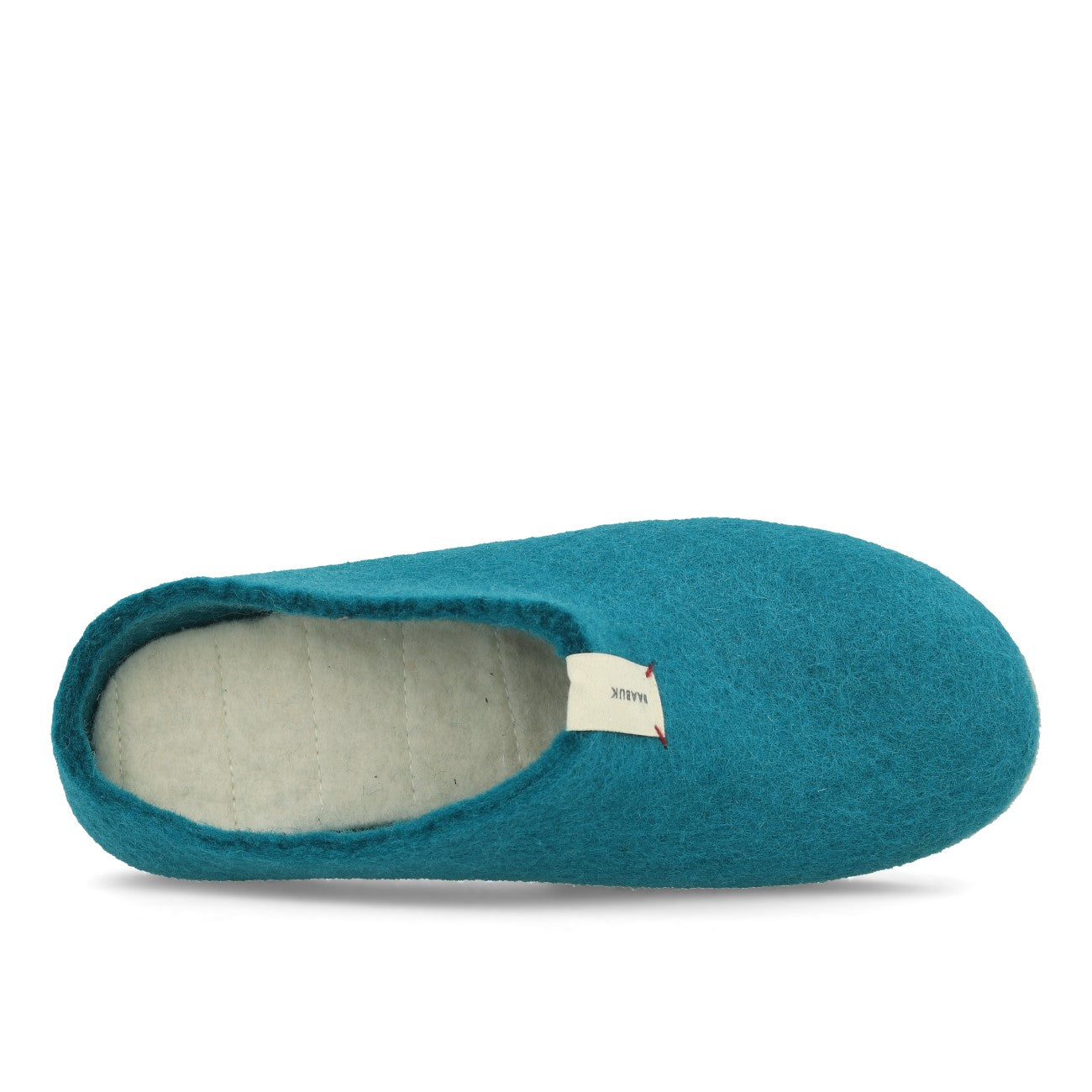 Baabuk Mel Filzpantoffel Slipper Duck Blue