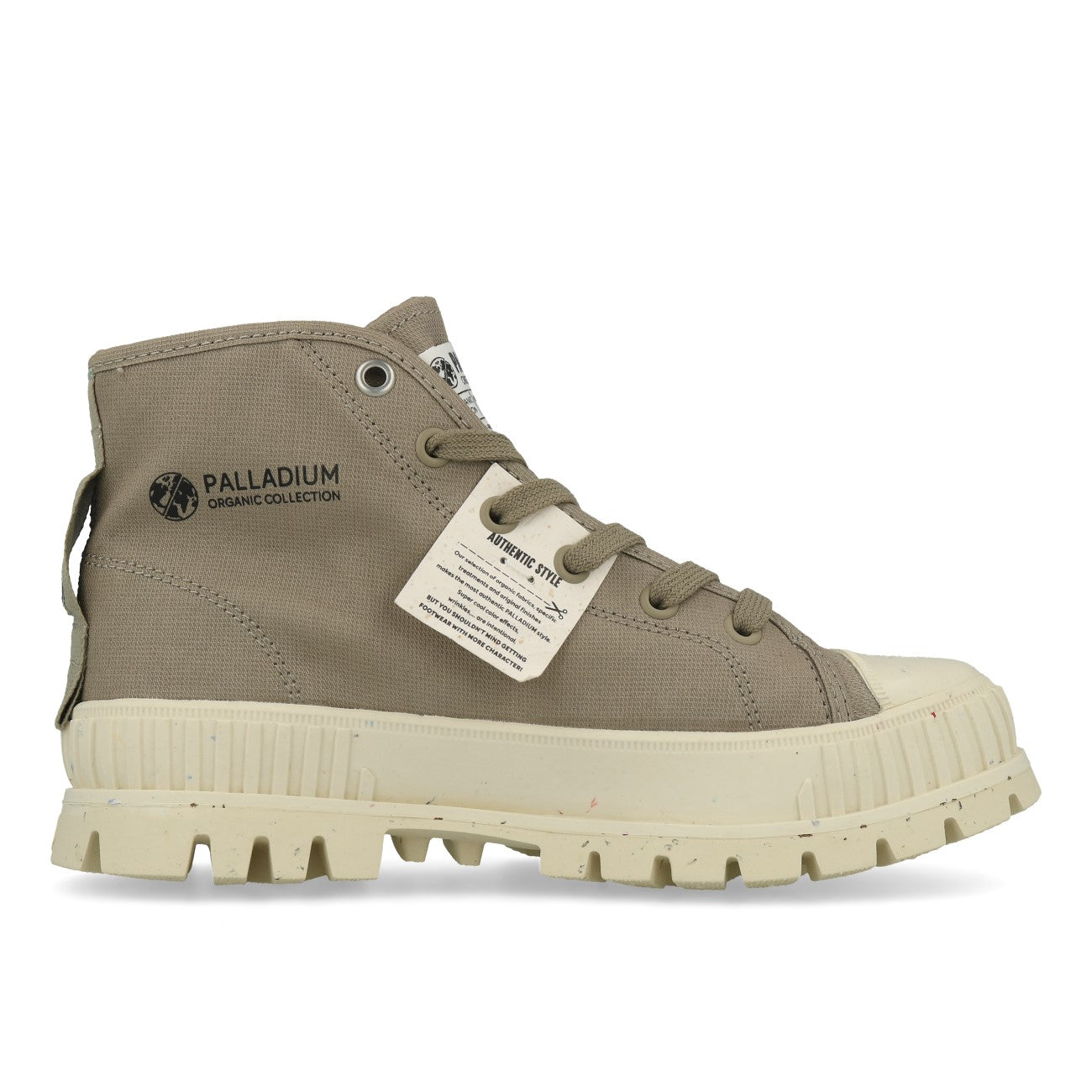 Palladium Pallashock Mid Organic Damen Dune