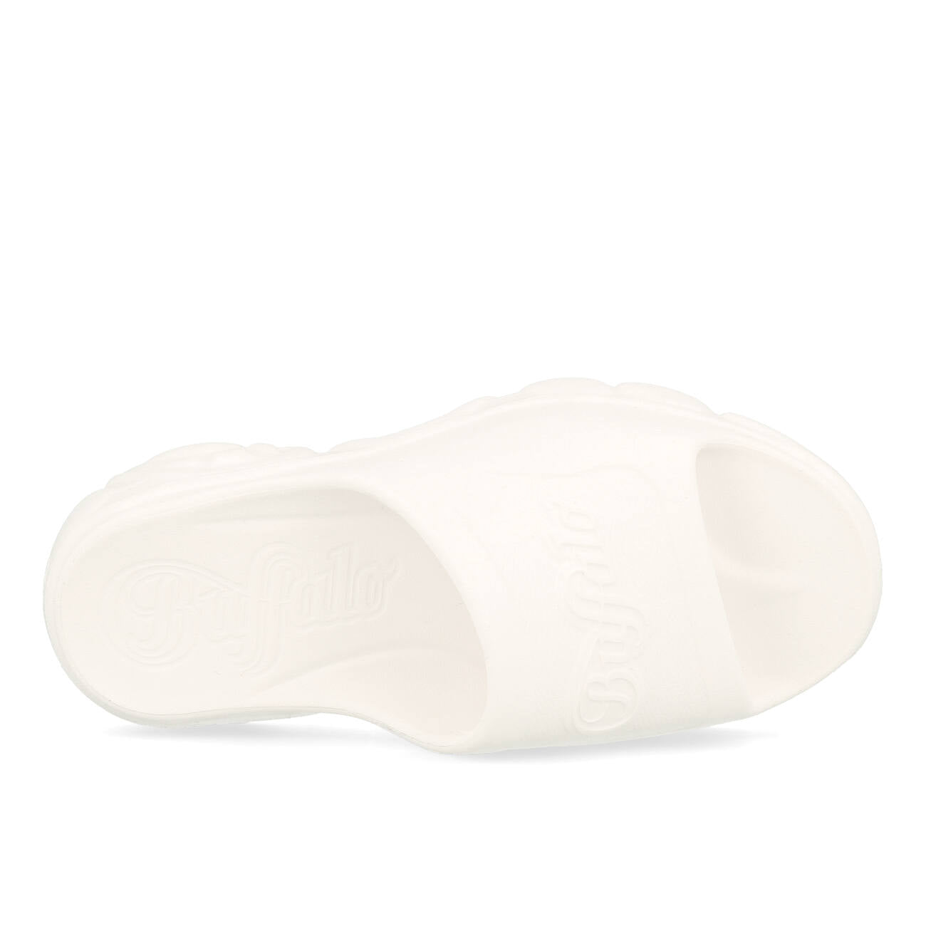 Buffalo CLD Slide Sandale Damen Vegan Foam White