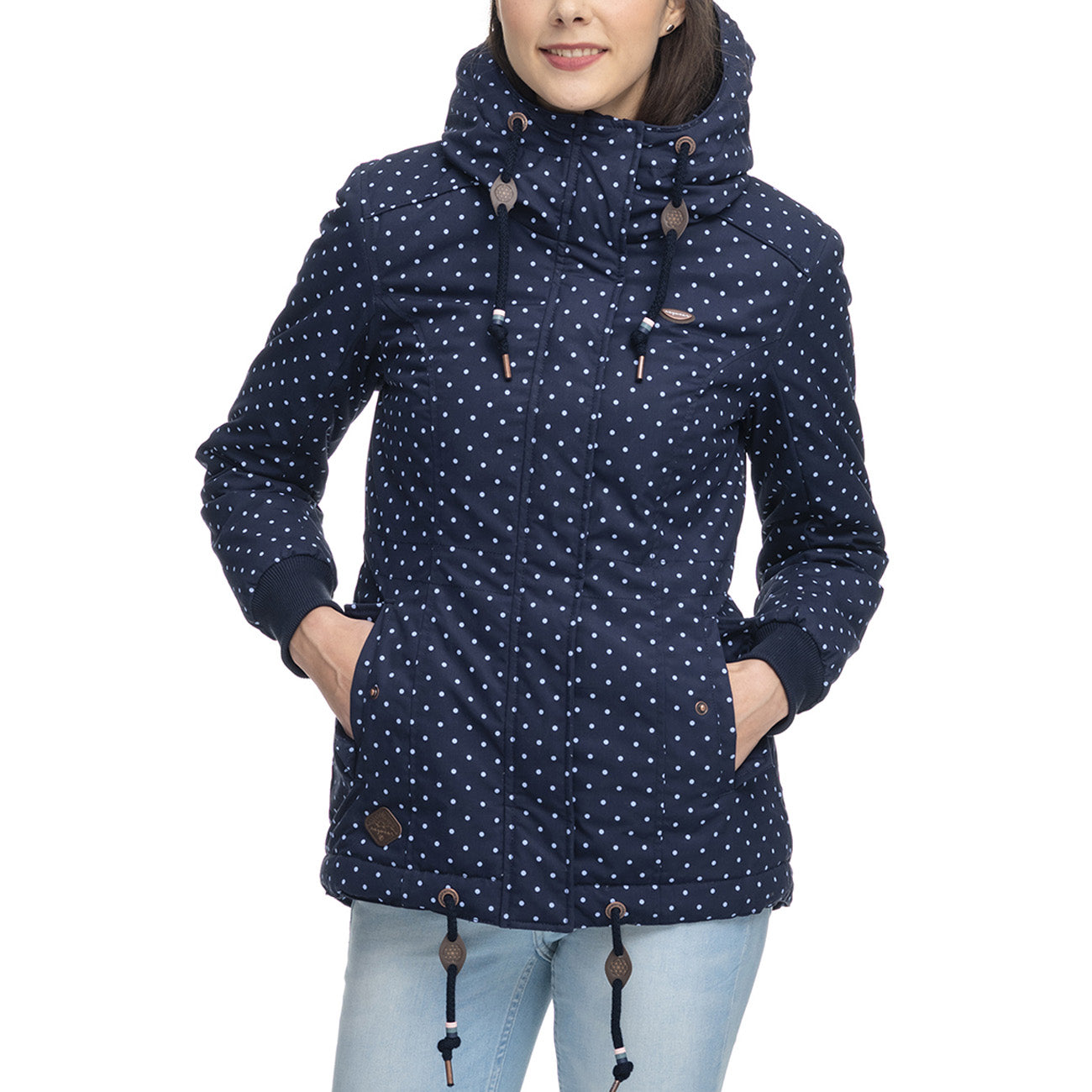 Ragwear Danka Dots Jacket Damen Navy