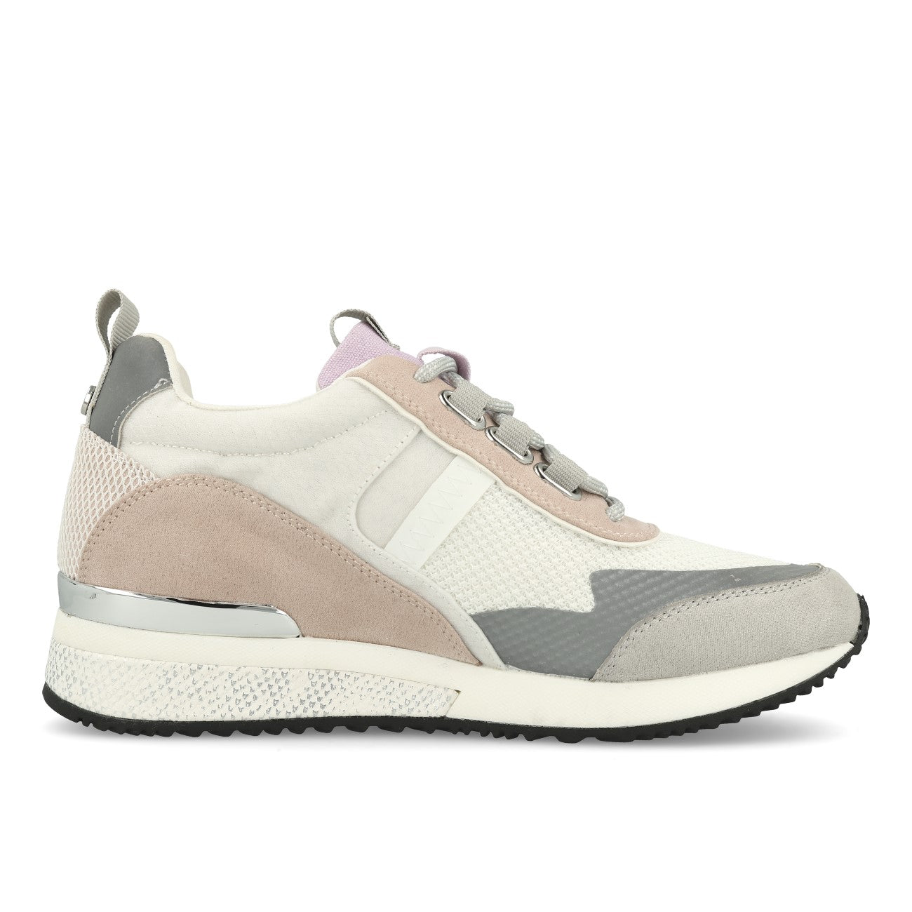 La Strada 2003156 Damen Sneaker Light Grey Pink Multi