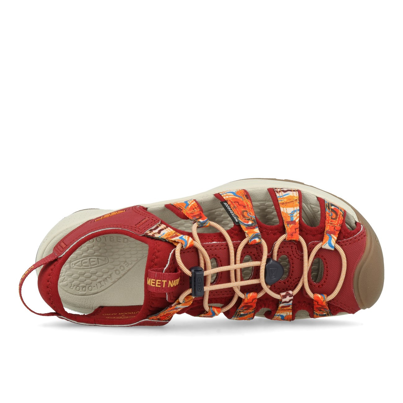 Keen Astoria West Sandal Damen Orange Wave Red