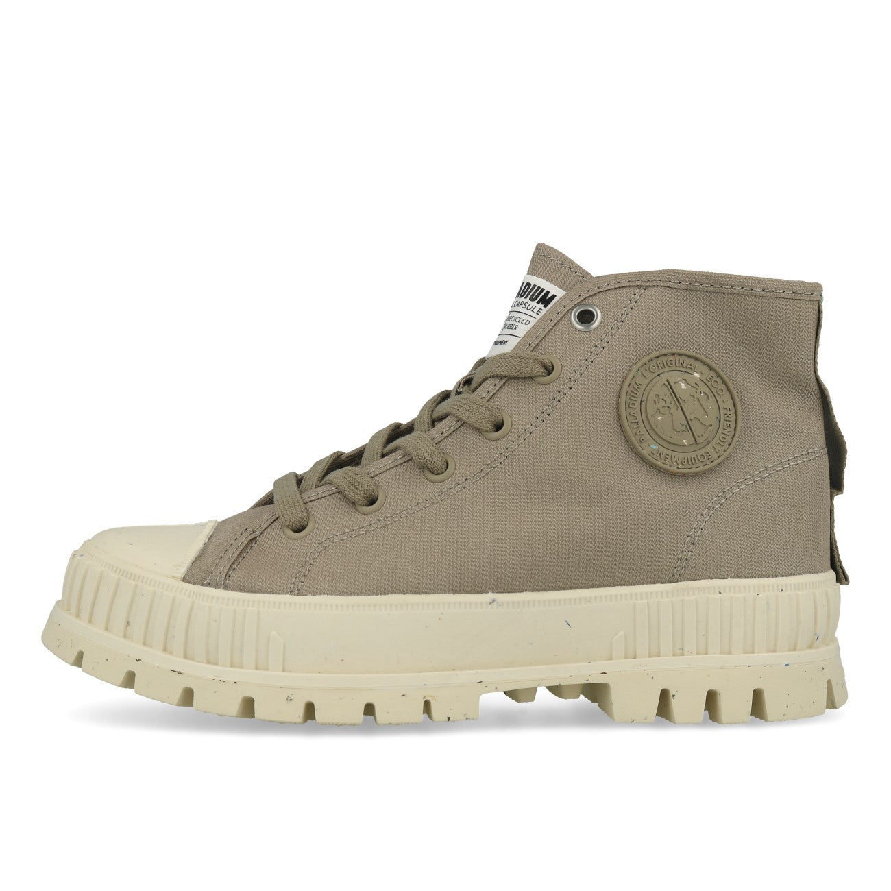 Palladium Pallashock Mid Organic Damen Dune