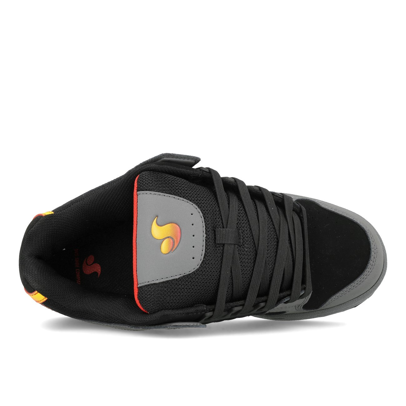 DVS Celsius Herren Charcoal Black Red Nubuck