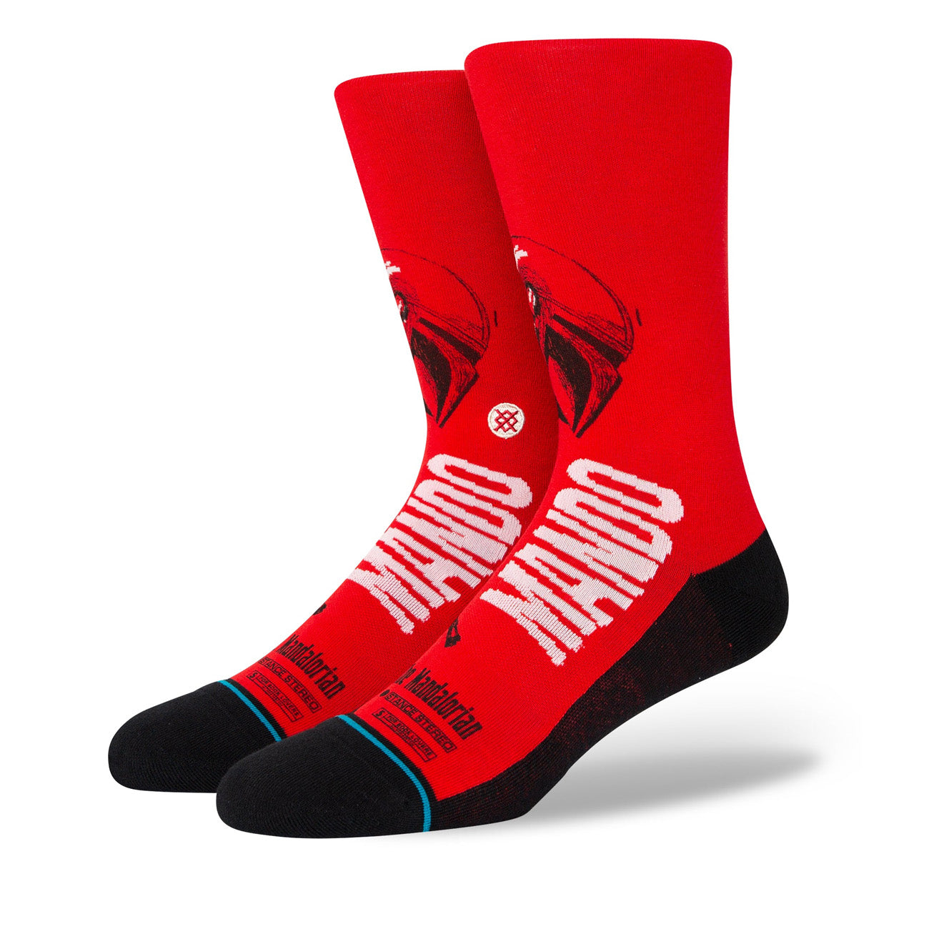 Stance Mando West Socks Red