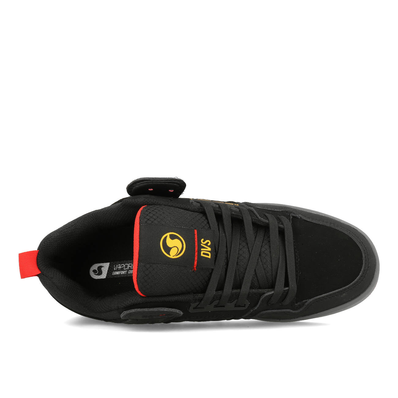 DVS Comanche 2.0+ Herren Black Yellow Red Nubuck