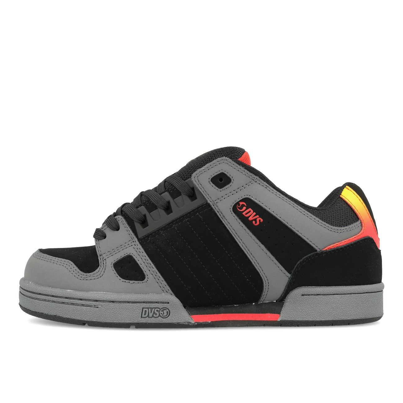 DVS Celsius Herren Charcoal Black Red Nubuck