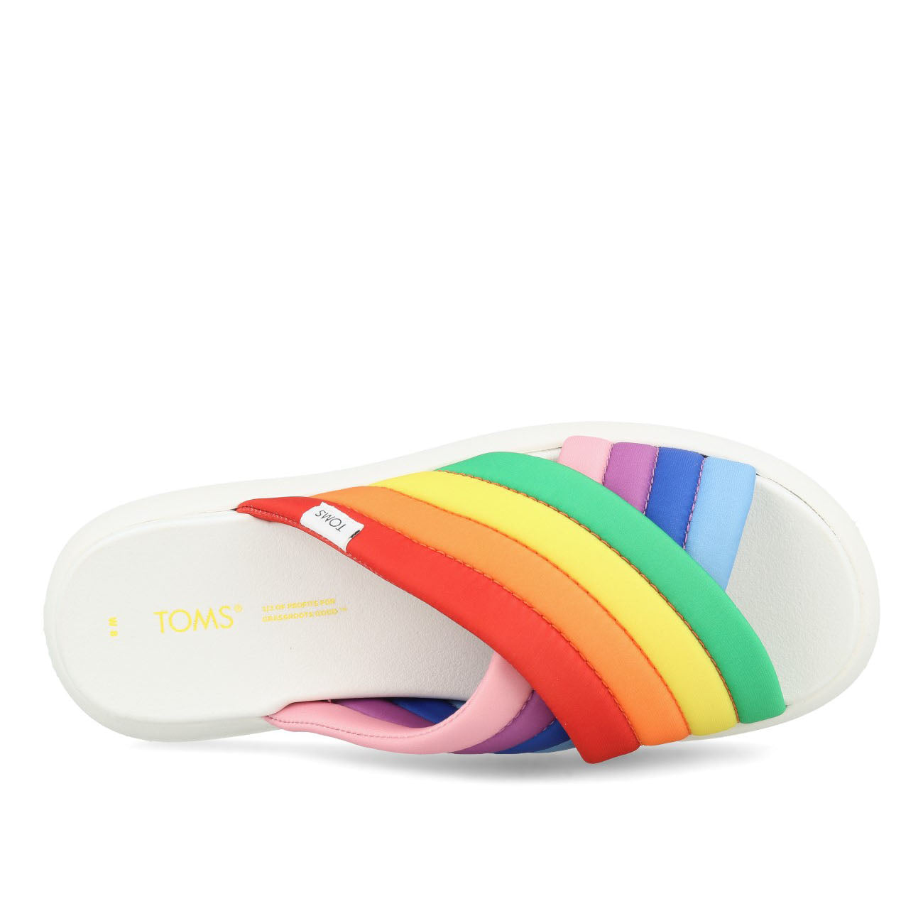 Toms Womens Alpargata Mallow Crossover Damen Multicolor Rainbow