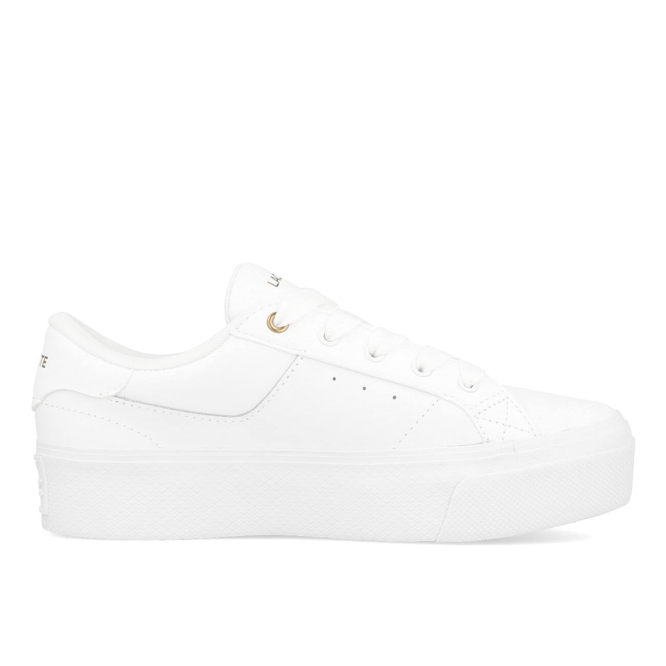 Lacoste Ziane Platform 123 1 CFA Damen White White Leather