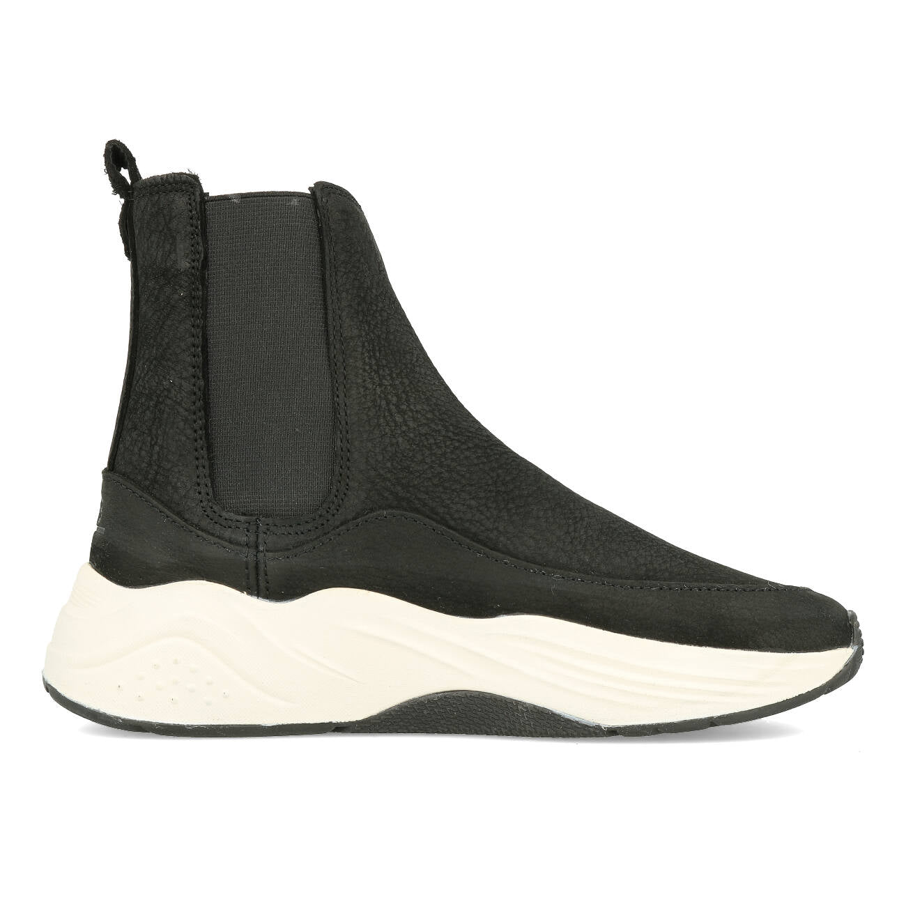 HUB Flow N42 Oiled Nubuck Damen Black Off White