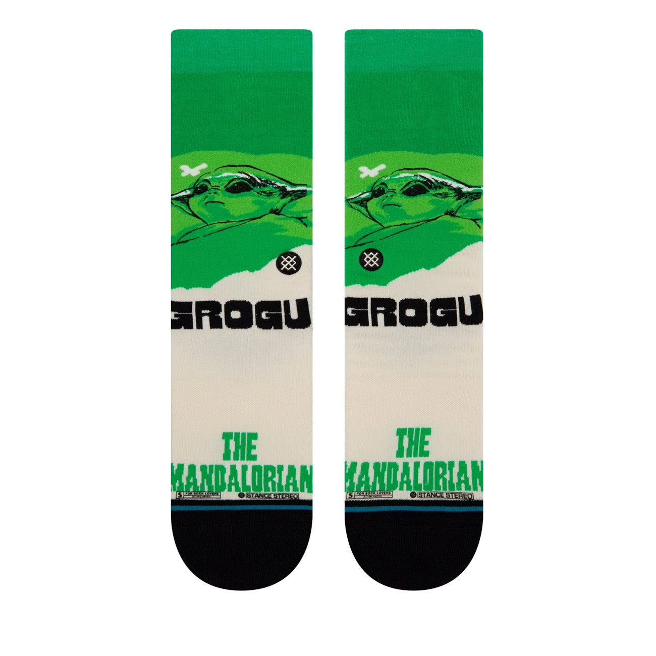 Stance Grogu West Socks Green