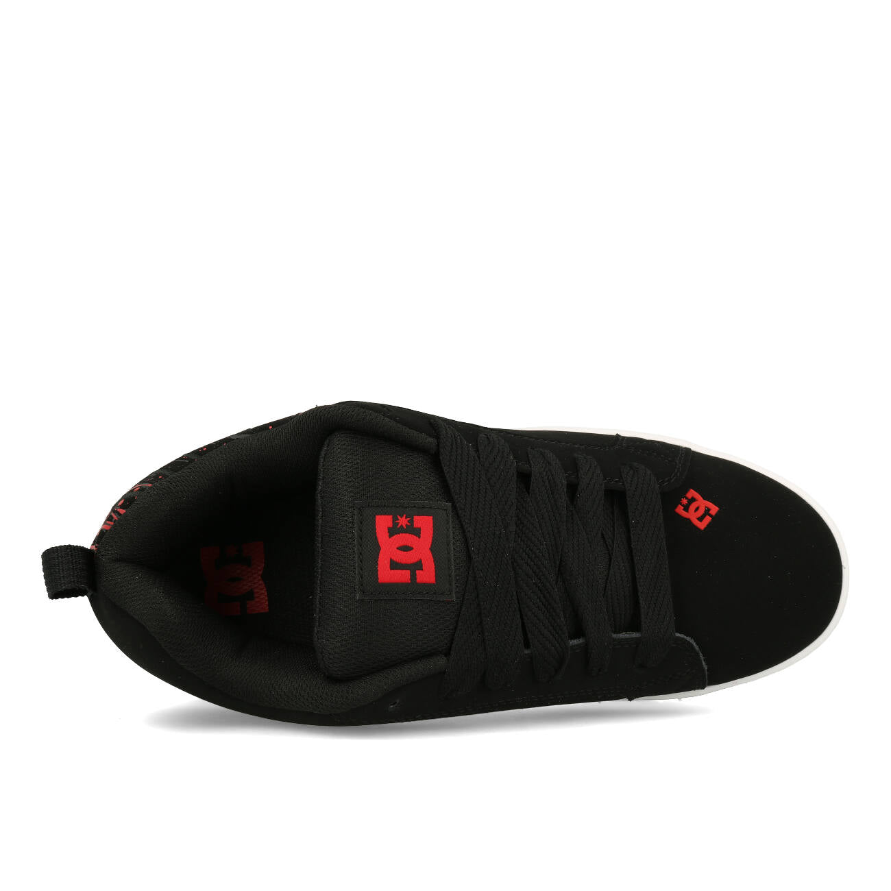 DC Court Graffik Black Red Black