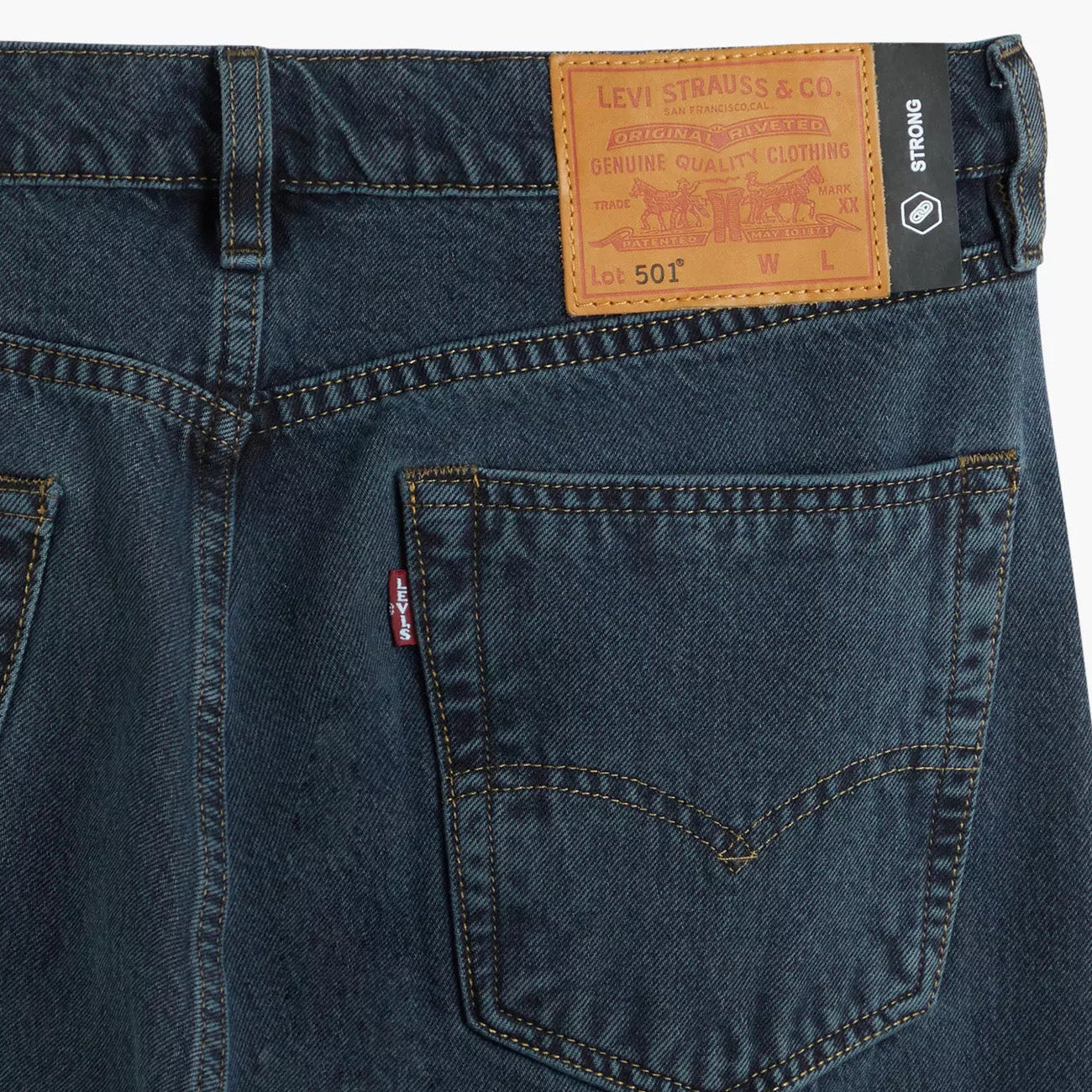 Levi's Skateboarding 501 Pant Herren Skate Blue Worn In