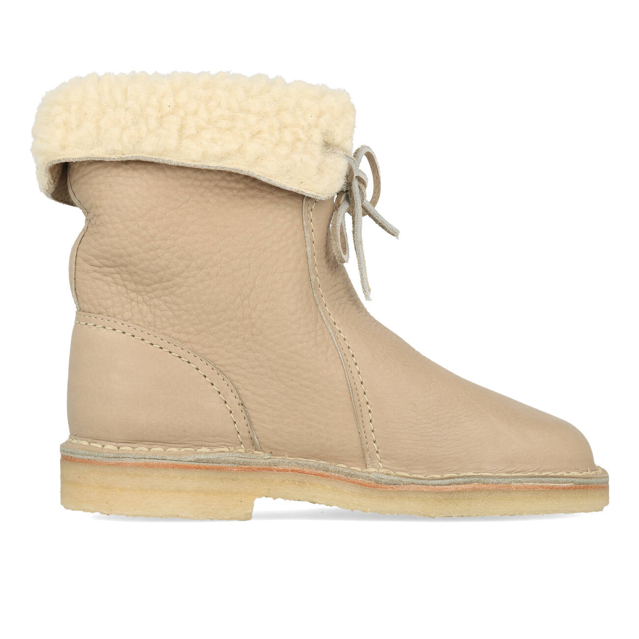 Duckfeet Arhus Ox Leather Boots Damen Cream