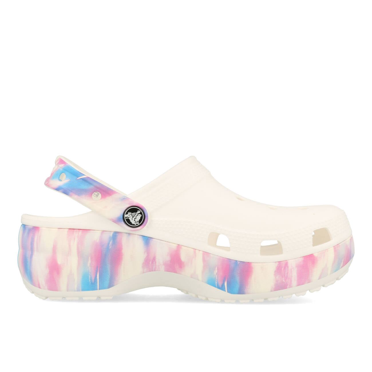 Crocs Classic Platform Dream Clog White Multi