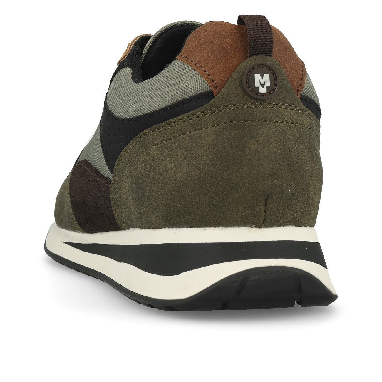 La Strada 9001007 Herren Sneaker Khaki Multi Cow Suede Mesh