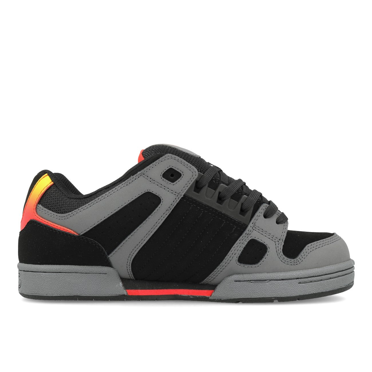 DVS Celsius Herren Charcoal Black Red Nubuck