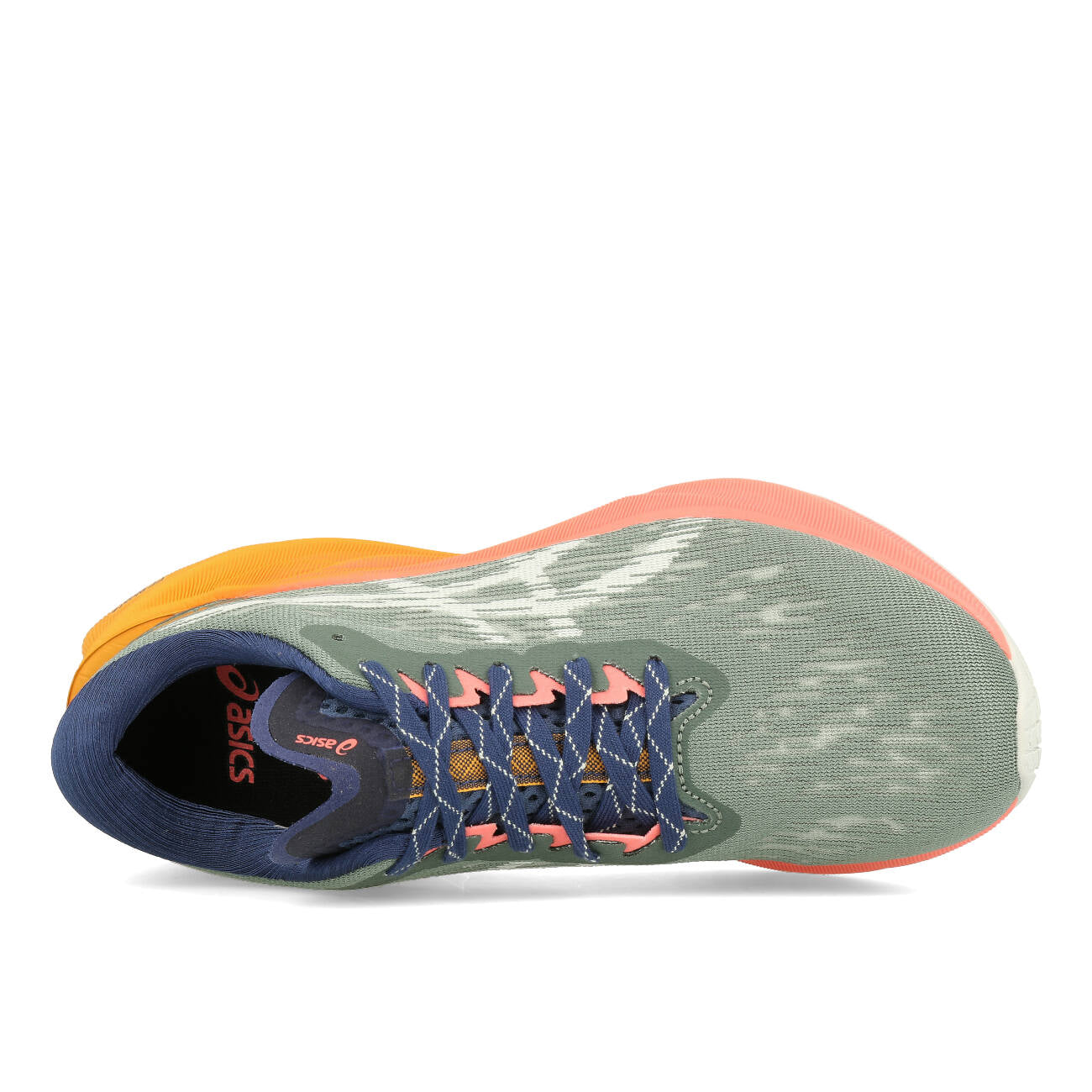 Asics Novablast 3 TR Damen Nature Bathing Papaya