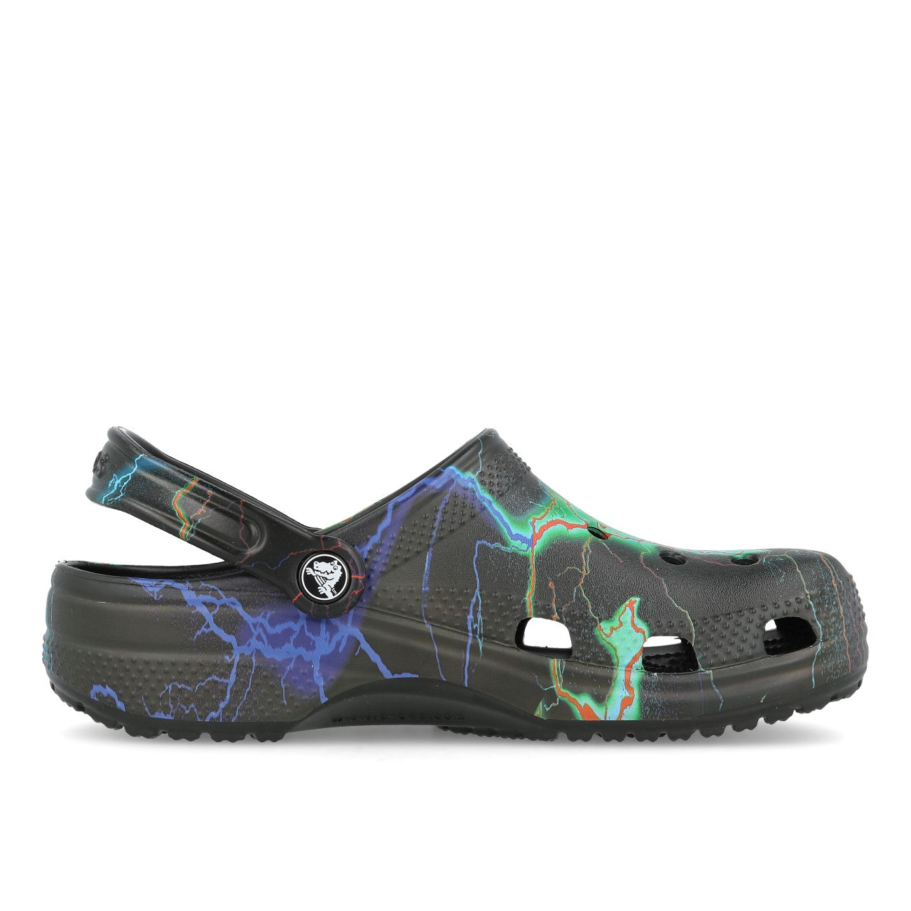 Crocs Classic Out of this World II Clog Black Lightning Bolts